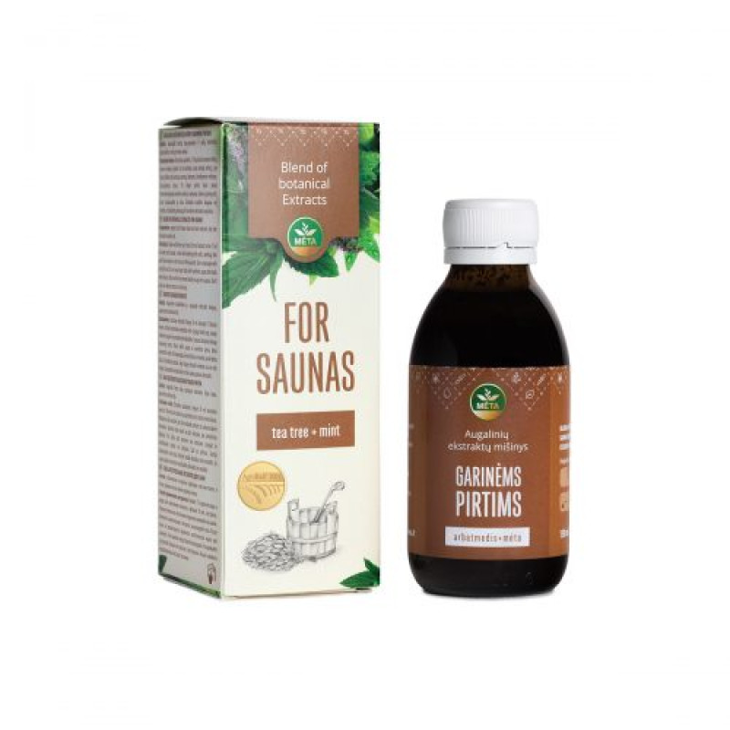 Urteekstraktblanding til dampbade tea tree og mynte 150ml