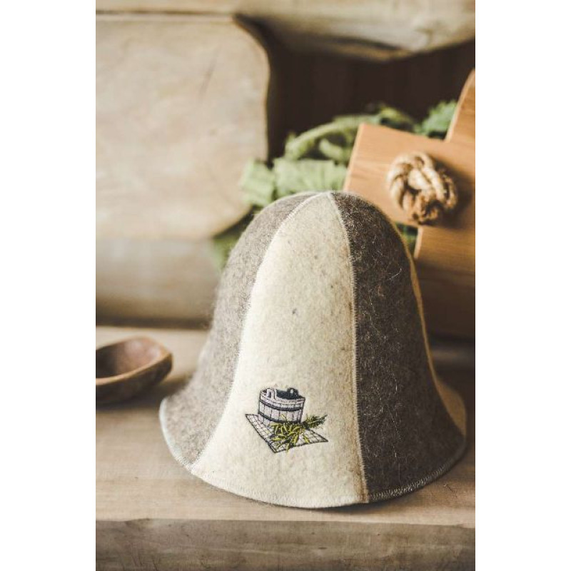 Saunahue - SPAND OG SAUNA PISKER, stribet