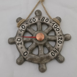 Keramisk saunatermometer - hjul  Keramisk saunatermometer - hjul