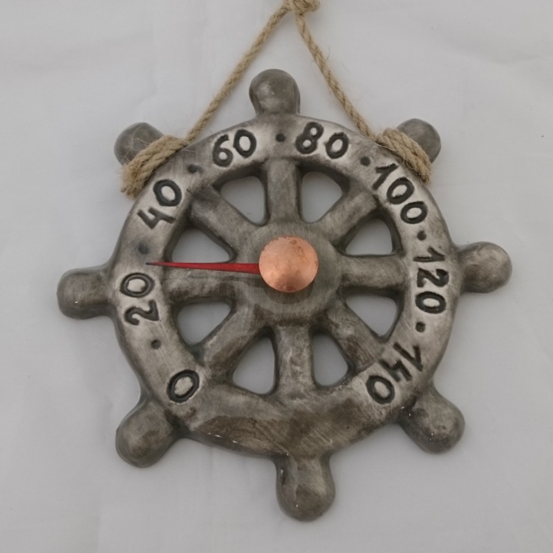 Keramisk saunatermometer - hjul
