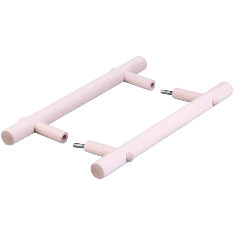 Dørgrebssæt af træ