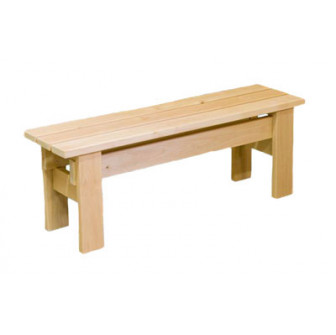 Saunabænk, el, L