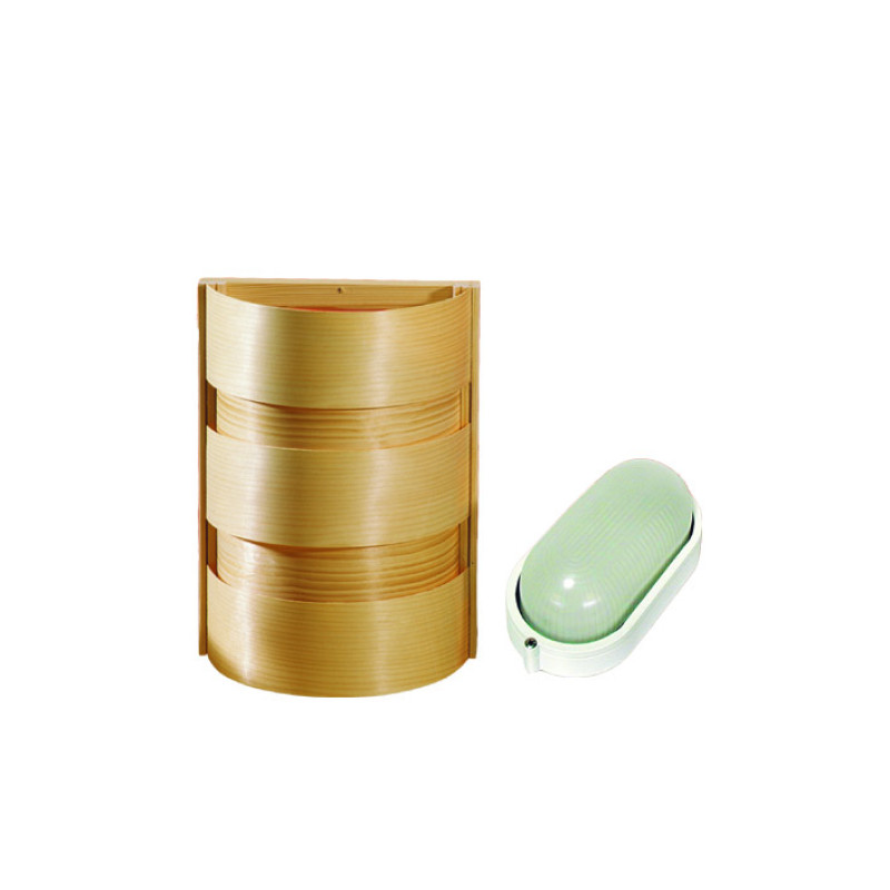 EOS lampe og skærmsæt til sauna