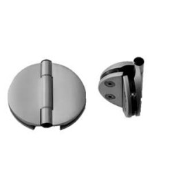 Dørhængsel med to sider til 6 - 8 mm glasdøre  Dørhængsel med to sider til 6 - 8 mm glasdøre