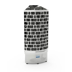 Elektrisk saunaovn – SAWOTEC Ari Corner 9 kW, uden styreenhed 