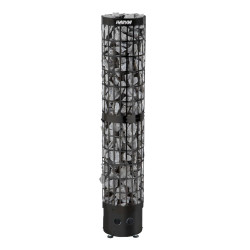 Elektrisk saunaovn - HARVIA Cilindro Black Steel PC66 6,6 kW  Elektrisk saunaovn - HARVIA Cilindro Black Steel PC66 6,6 kW