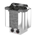 Elektrisk saunaovn – SAWOTEC Cumulus, med styreenhed - 0