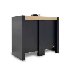 Elektrisk saunavarmer - EOS Herkules XL S120 HD 18kw, sort 