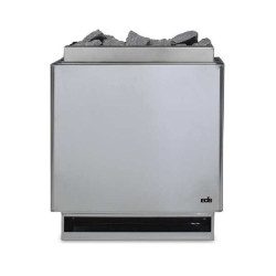 Elektrisk saunaovn - EOS P1 W, rustfri stålfinish 