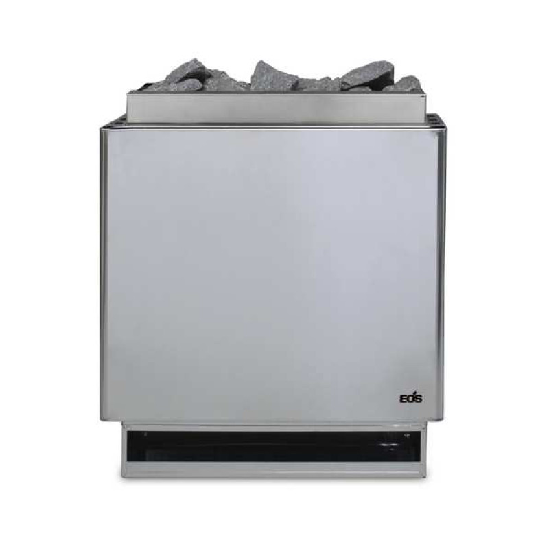 Elektrisk saunaovn - EOS P1 W, rustfri stålfinish