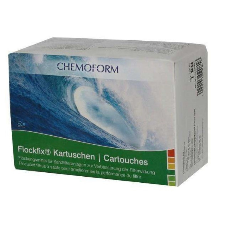 Flokkuleringspatroner CHEMOFORM Flockfix, 1 kg