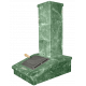 Stenskorstensfinish, serpentin, 790 mm