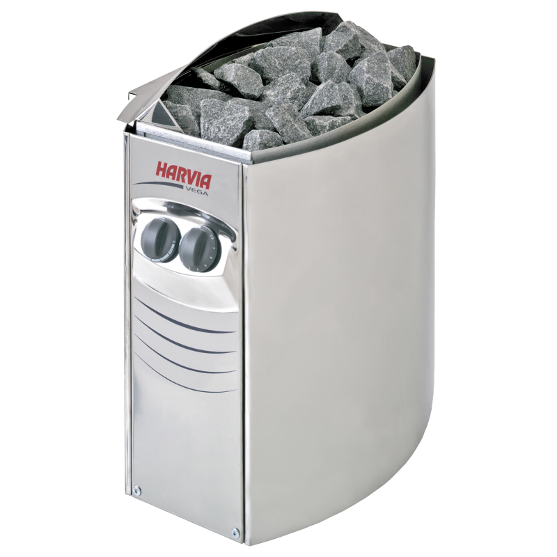 Elektrisk saunavarmer - HARVIA Vega BC80 med kontrolpanel