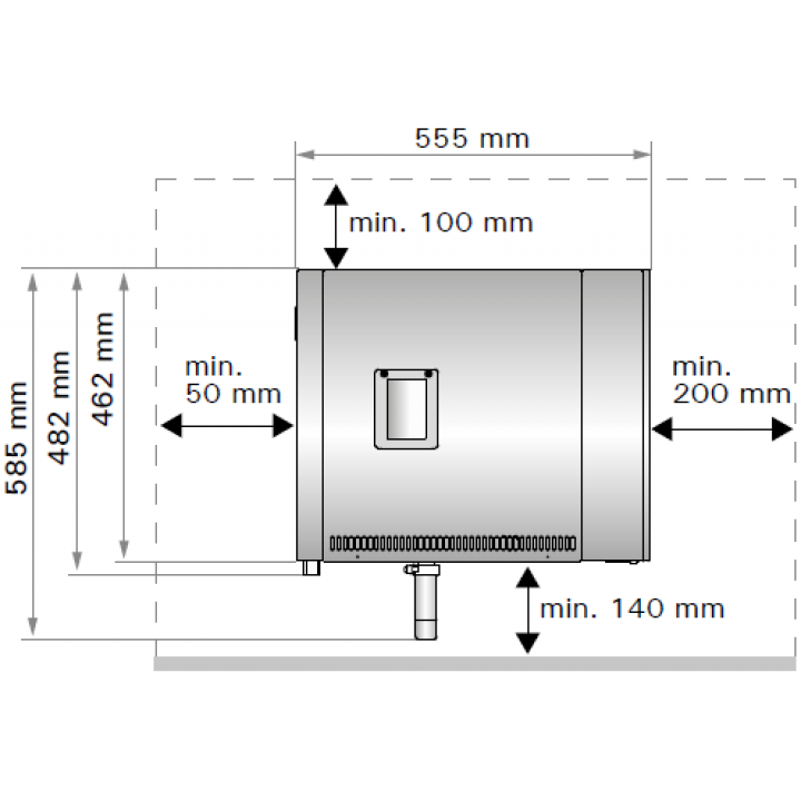 Dampgenerator - HARVIA Helix HGP - WiFi