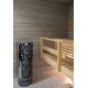 Elektrisk saunaovn - HARVIA Cilindro Black Steel PC70E 6,8 kW