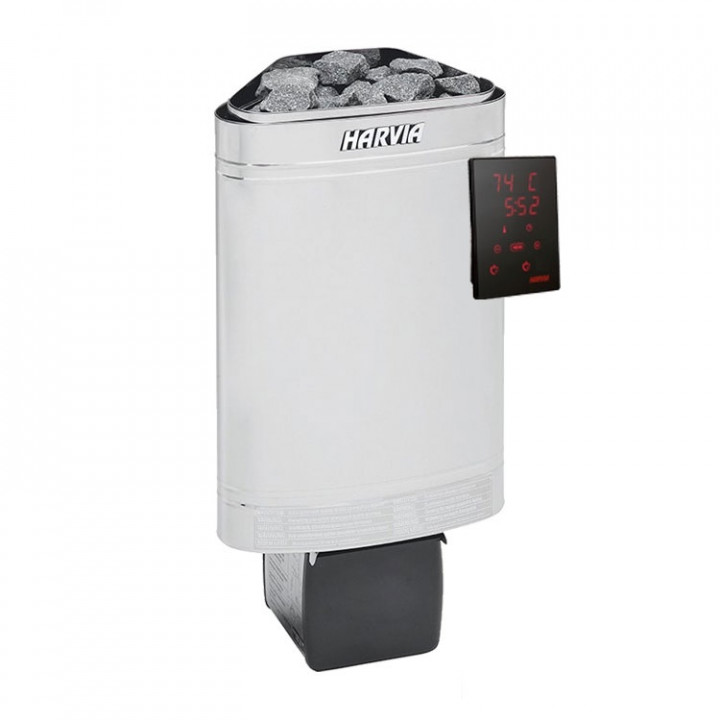 Elektrisk saunavarmer - HARVIA Delta D23XE 2,3 kW