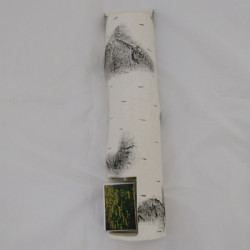 Keramisk tændstikæskeholder - birk 