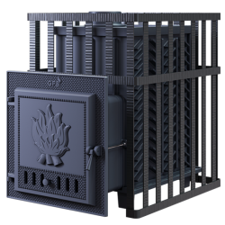 Brændefyret saunaovn GEFEST - GFS ZK 30 i rist 