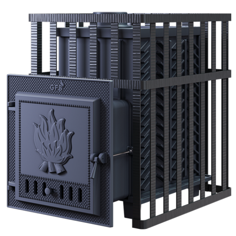 Brændefyret saunaovn GEFEST - GFS ZK 30 i rist