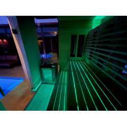 SAUFLEX RGB LED LYS, MED STYREENHED 