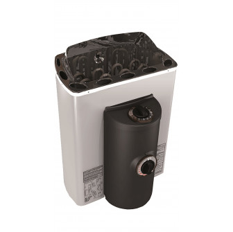 Elektrisk saunaovn - SAWOTEC MINI X Corner, 2,3 kW, med styreenhed