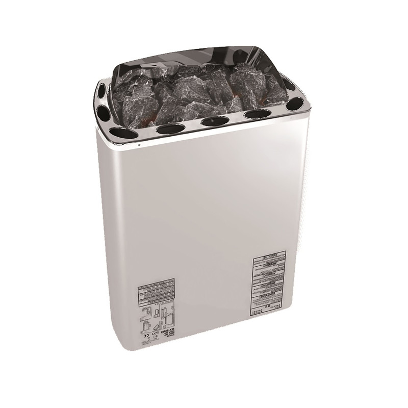 Elektrisk saunaovn - SAWOTEC MINI X Corner 2,3kW, uden styreenhed