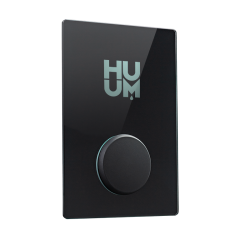 Elektrisk saunavarmer kontrolpanel - HUUM UKU Wifi, Glas, sort  Elektrisk saunavarmer kontrolpanel - HUUM UKU Wifi, Glas, sort