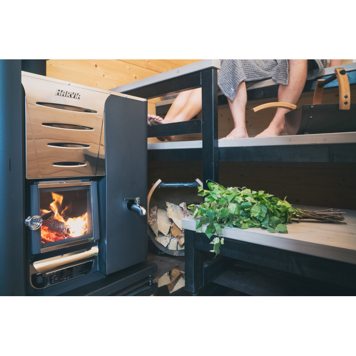 Brændeovn til sauna - HARVIA 20 RS PRO