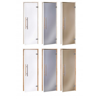AD PREMIUM LIGHT sauna-døre i glas