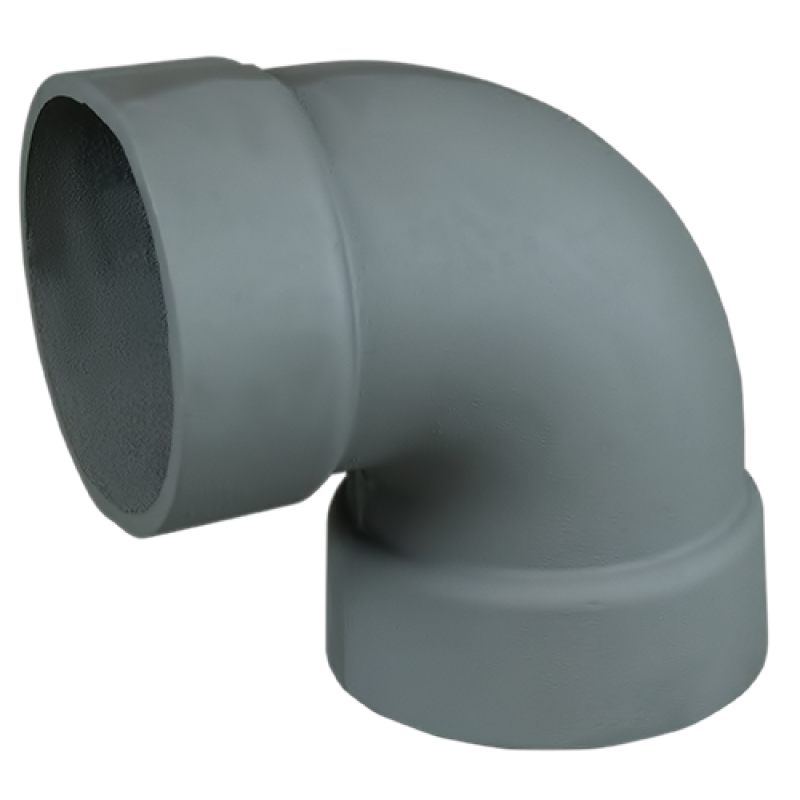 Støbejerns albue 90G F150 til GEFEST ovne