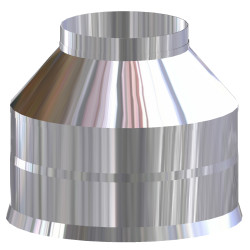 Skorstensmundstykke (øverste) 0,5mm, NP  Skorstensmundstykke (øverste) 0,5mm, NP
