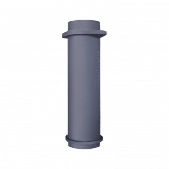 Nederste støbejernsrøgrør til GEFEST saunaovne, Ø180 mm, 500 mm