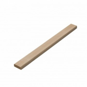 Dækliste, 8 x 30 mm, lindetræ