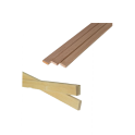 Sauna-overdækningsliste, 15 x 45 mm - 0