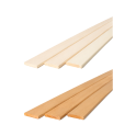Sauna-overdækningsliste, 15 x 90 mm - 0