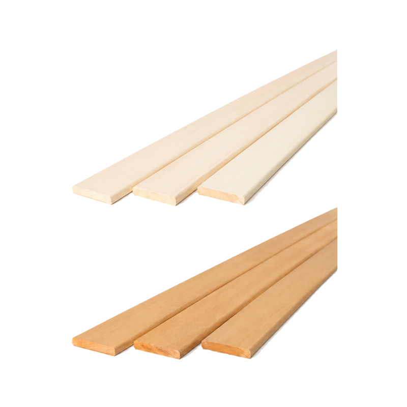 Sauna-overdækningsliste, 15 x 90 mm