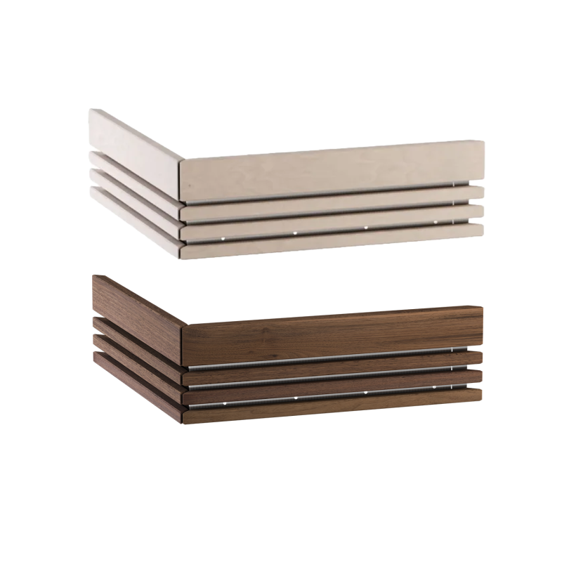 Sikkerhedsgelænder - HARVIA Qube 12/15