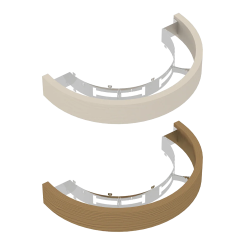 Sikkerhedsgelænder - til SAWOTEC Ari Vægvarmer 