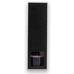 Aromatisk duft med pinde, blomme og rabarber duft 100 ml 