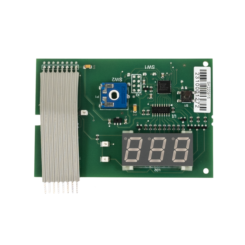 Reservedele - HARVIA displaykort til model C80/C90/C150