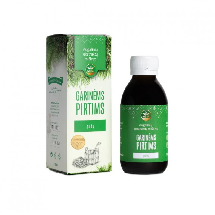 Planteekstraktblanding til saunaer med æterisk fyrreolie, 150 ml