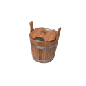 Træspand til piskeris, eg, 12l - 1