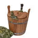 Træspand til piskeris, eg, 12l - 2