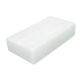 Hvid Himalaya-saltsten 200 × 100 × 25 mm