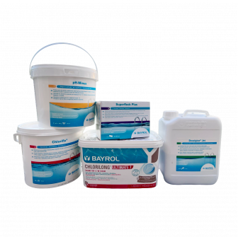 BAYROL kemikaliesæt til swimmingpools med sandfilter, stor