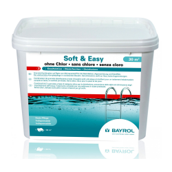 Vedligeholdelsesværktøj til swimmingpool Soft & Easy, INGEN KLOR, 5,04 kg