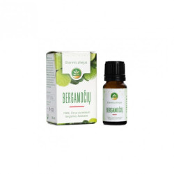 Bergamot æterisk olie, 10 ml  Bergamot æterisk olie, 10 ml