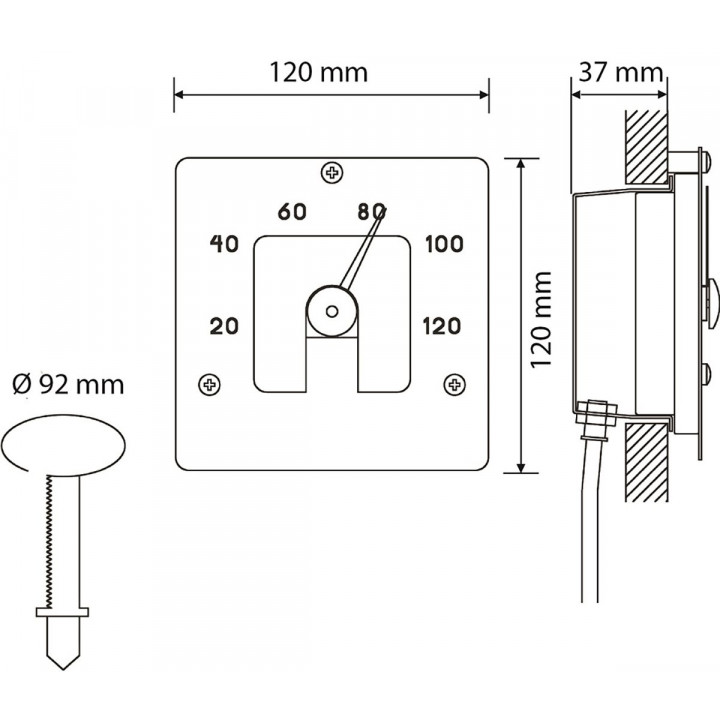CARIITTI termometer SQ