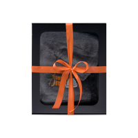 Gavesæt i gaveæske til HAM. Herre saunahat og forklæde - GRÅ