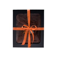 Gavesæt i gaveæske til HAM. Herre saunahat og forklæde - BRUN